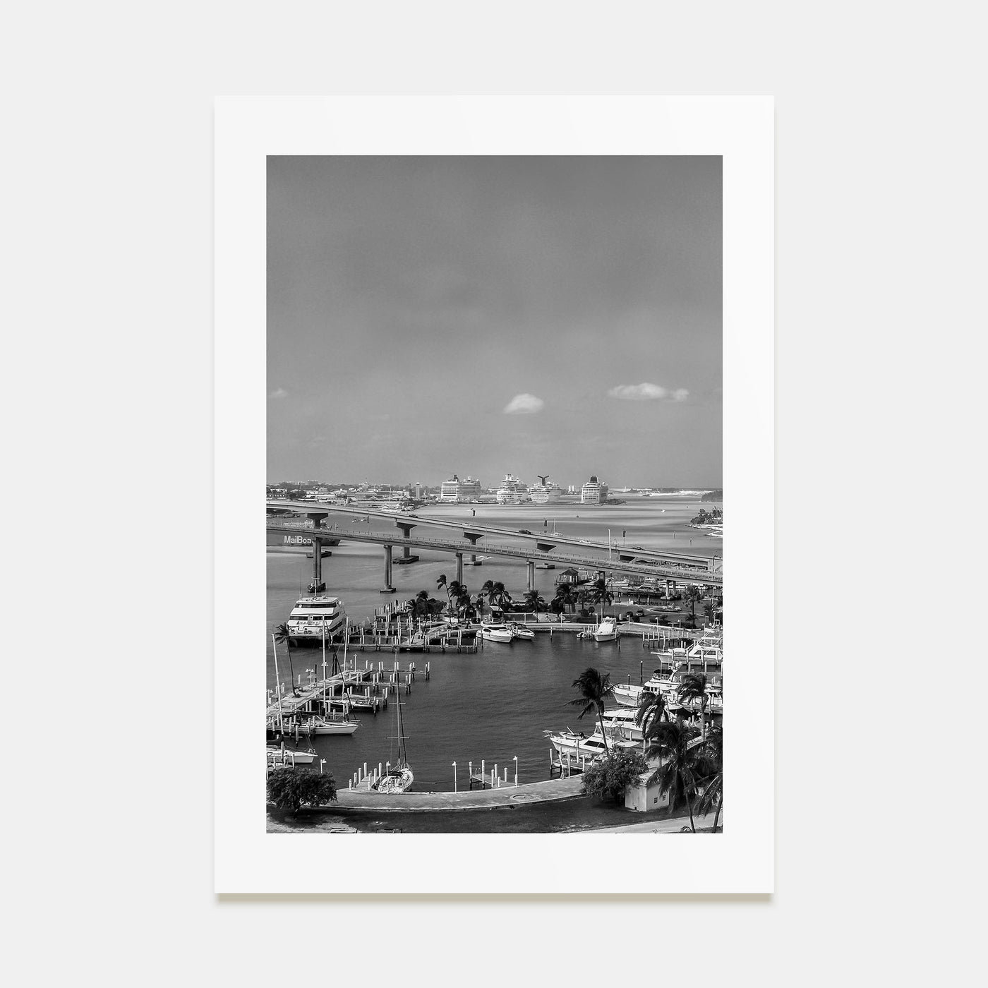 Nassau Photo B&W Poster