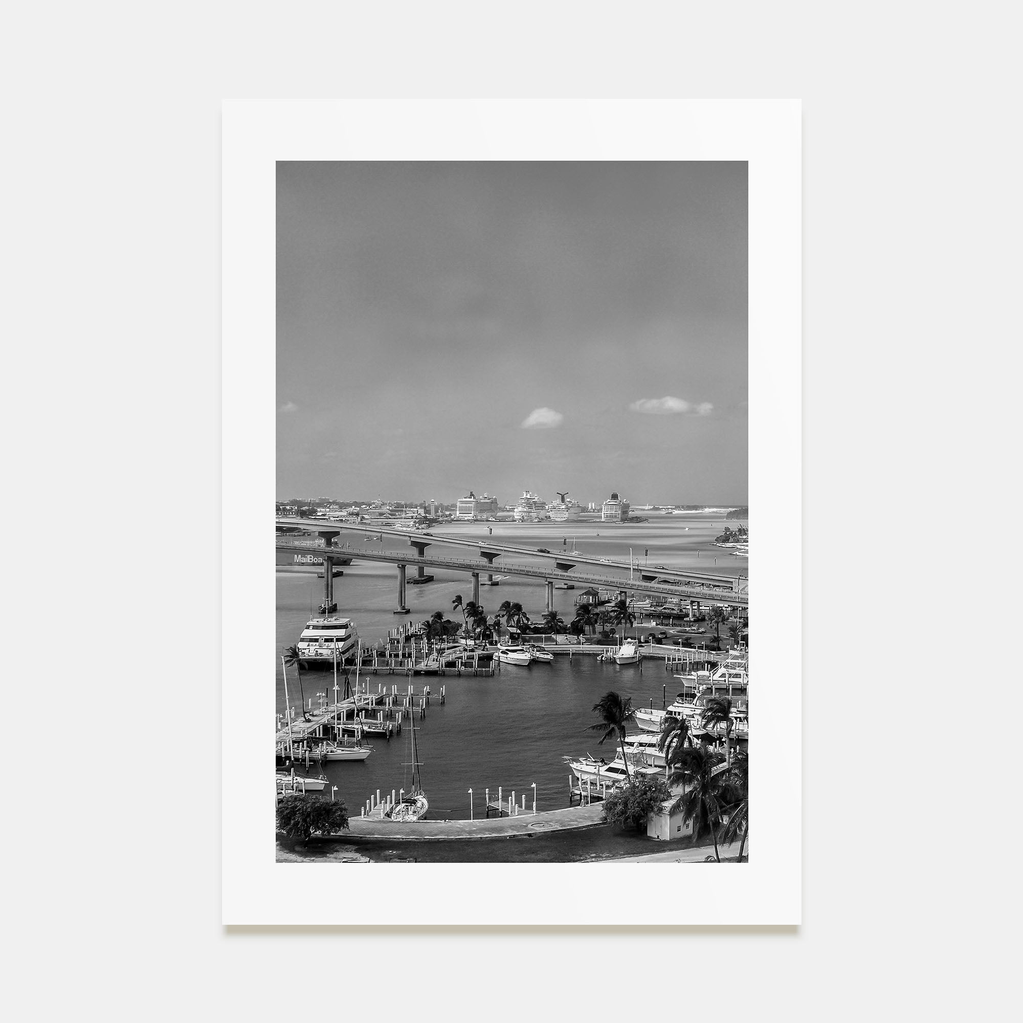 Nassau Photo B&W Poster