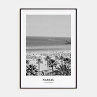 Nassau Portrait B&W Poster