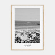 Nassau Portrait B&W Poster