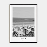 Nassau Portrait B&W Poster