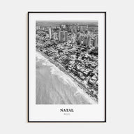 Natal Portrait B&W Poster