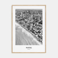 Natal Portrait B&W Poster