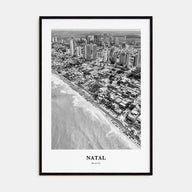 Natal Portrait B&W Poster