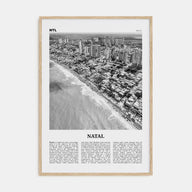 Natal Travel B&W Poster