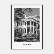 Natchez Portrait B&W Poster
