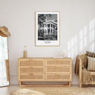 Natchez Portrait B&W Poster