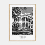 Natchez Portrait B&W Poster