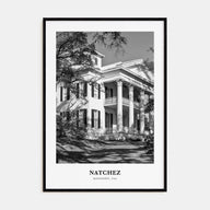 Natchez Portrait B&W Poster