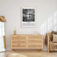 Natchez Travel B&W Poster