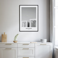 Naucalpan Portrait B&W Poster