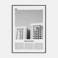 Naucalpan Travel B&W Poster