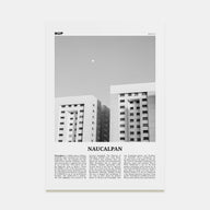 Naucalpan Travel B&W Poster