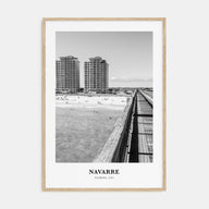 Navarre Portrait B&W Poster