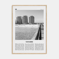 Navarre Travel B&W Poster