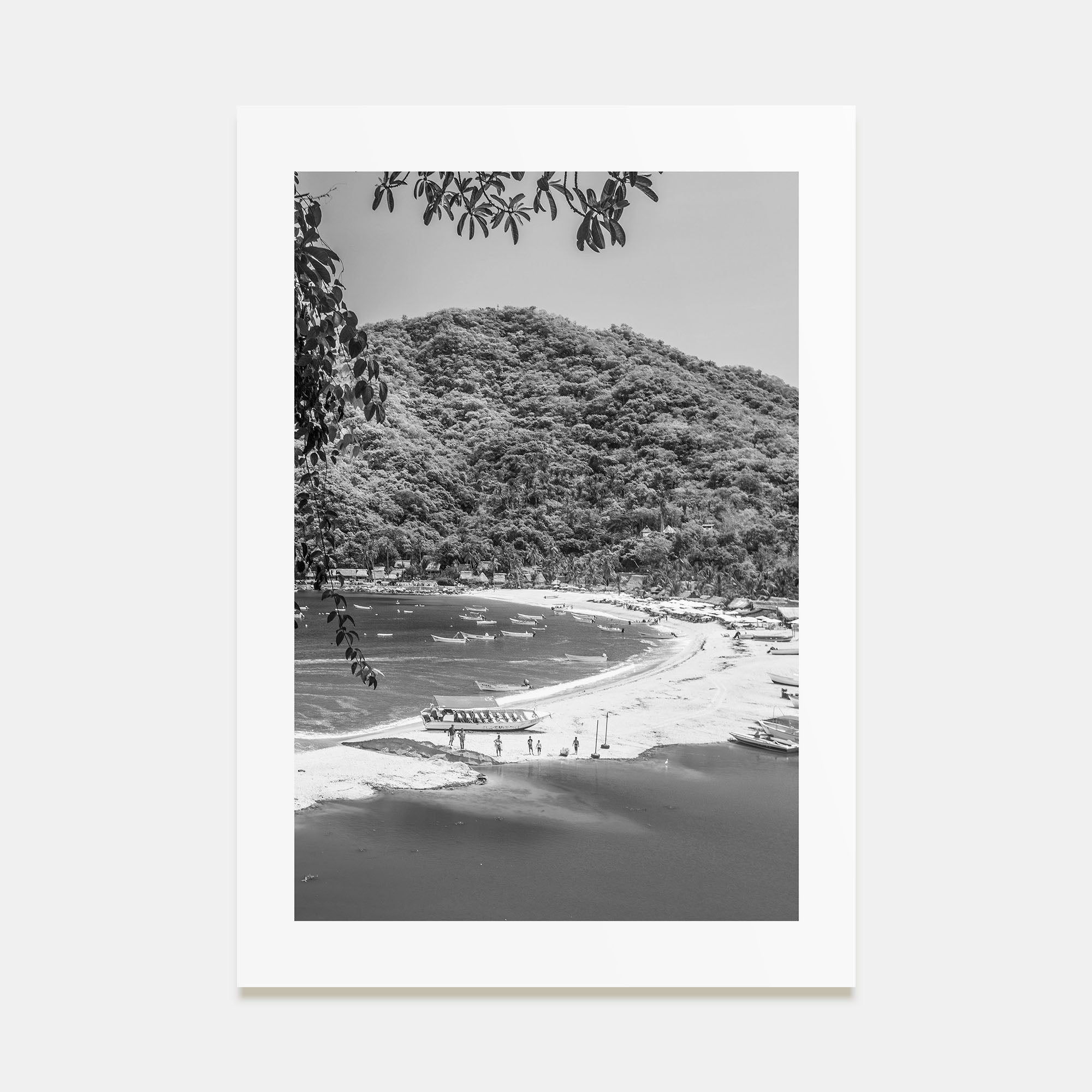 Nayarit Photo B&W Poster