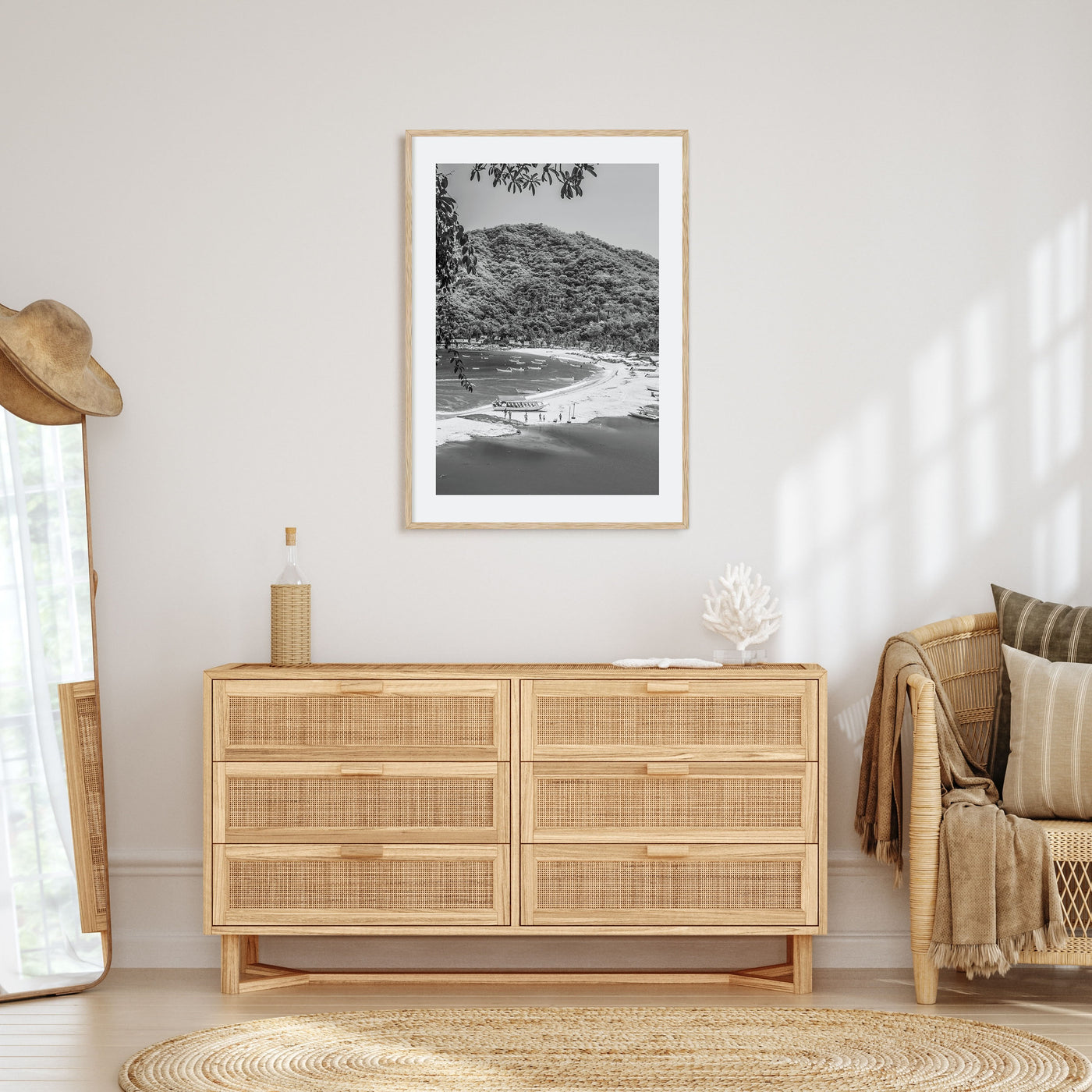 Nayarit Photo B&W Poster