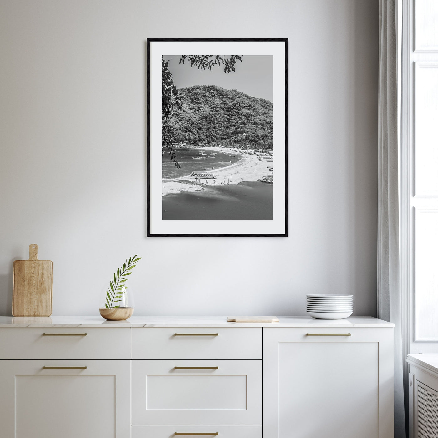 Nayarit Photo B&W Poster