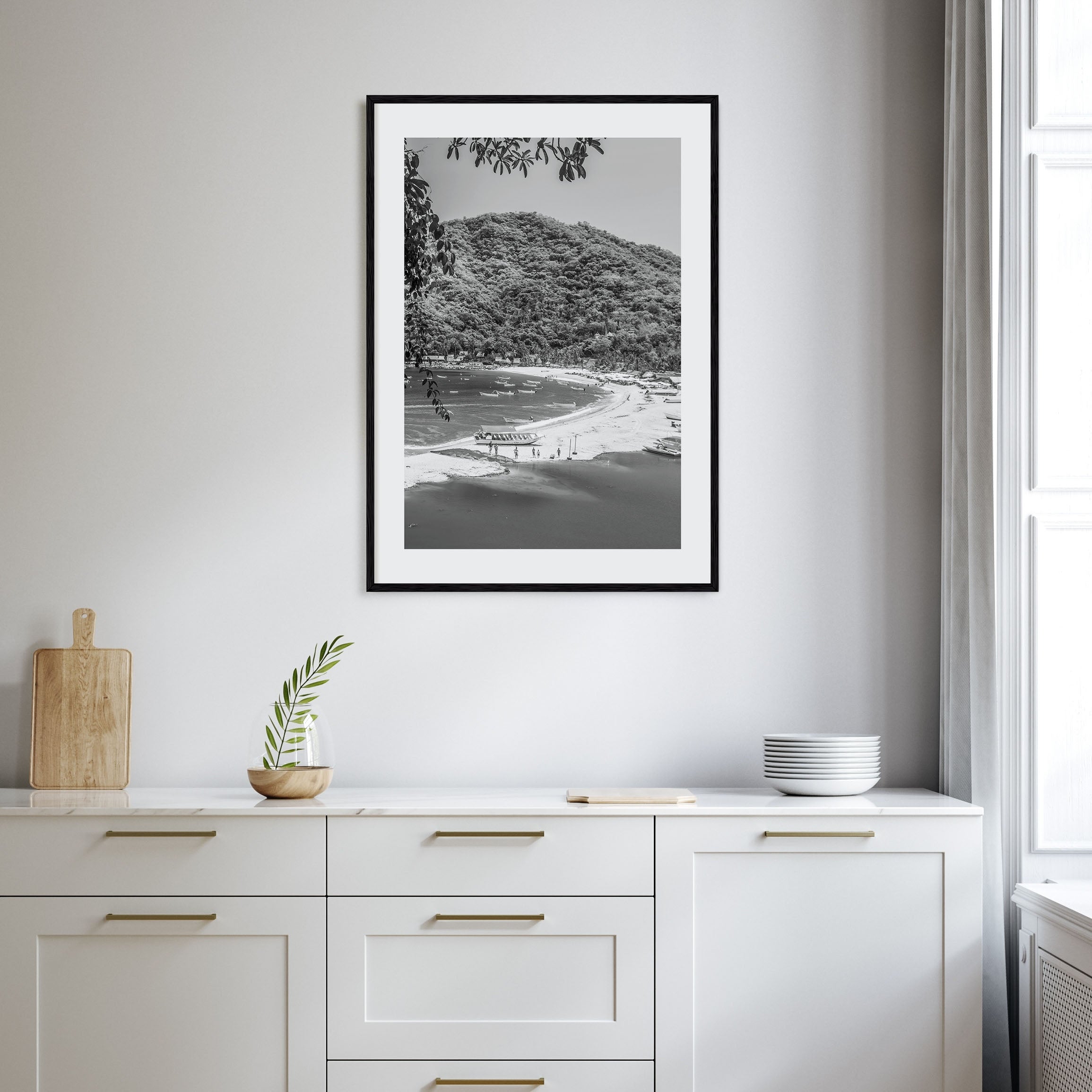 Nayarit Photo B&W Poster