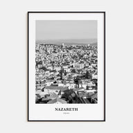Nazareth Portrait B&W No 1 Poster