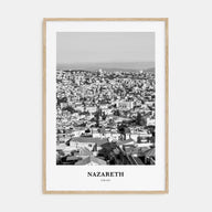 Nazareth Portrait B&W No 1 Poster