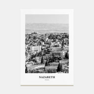 Nazareth Portrait B&W No 2 Poster