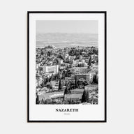 Nazareth Portrait B&W No 2 Poster