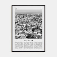 Nazareth Travel B&W No 1 Poster