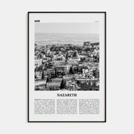 Nazareth Travel B&W No 2 Poster