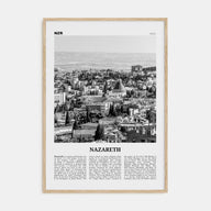 Nazareth Travel B&W No 2 Poster