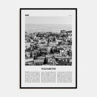 Nazareth Travel B&W No 2 Poster