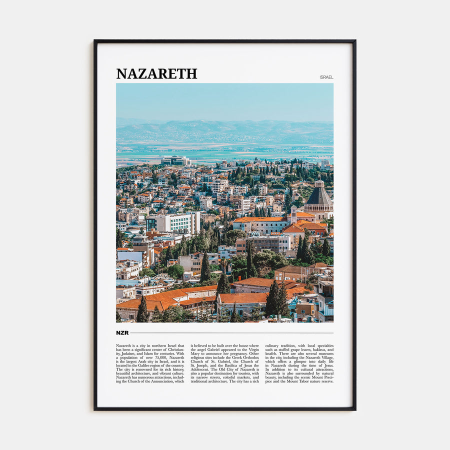 Nazareth Travel Color Poster
