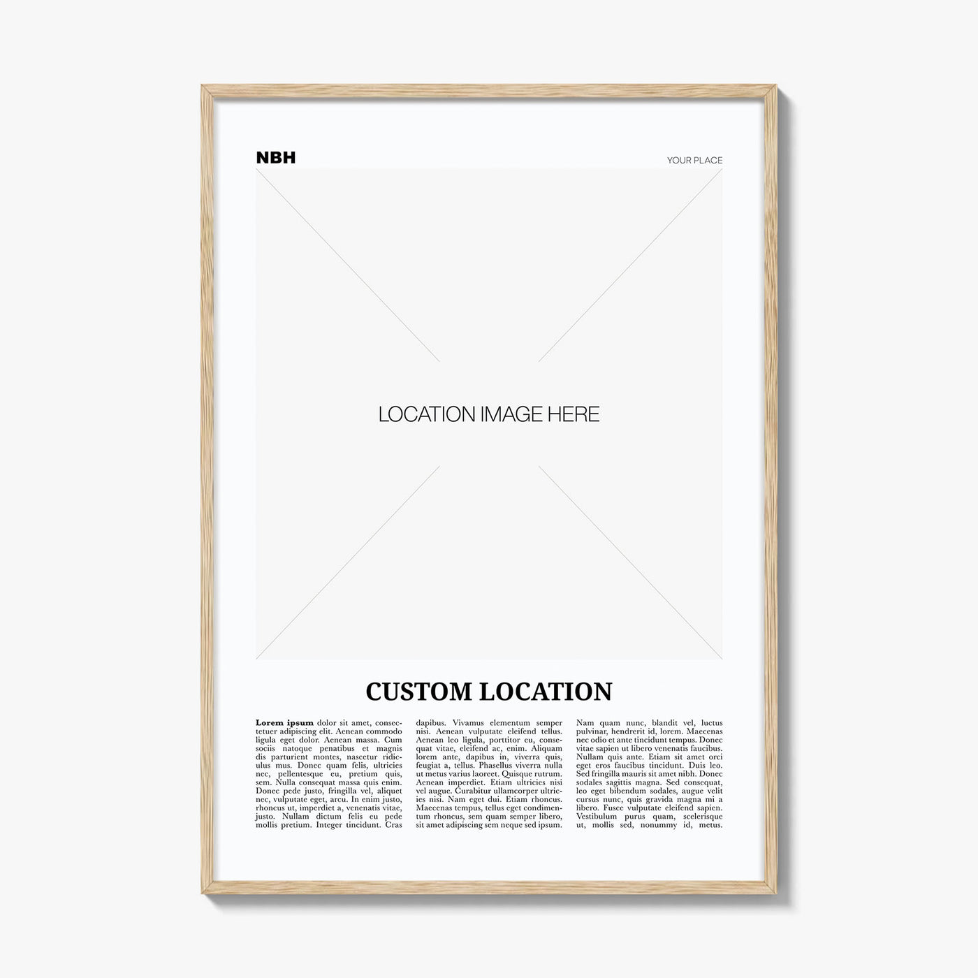 Custom Location Poster