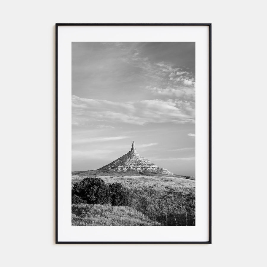 Nebraska Photo B&W Poster