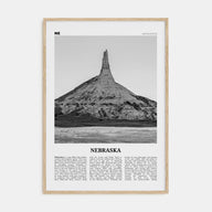 Nebraska Travel B&W No 2 Poster