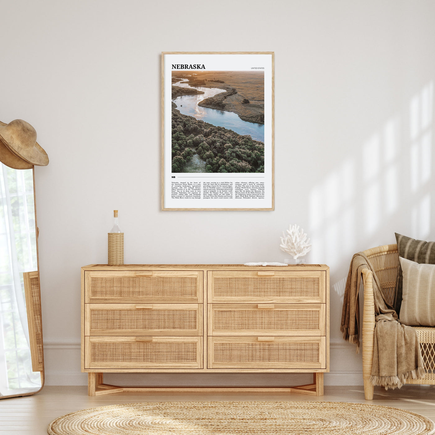 Nebraska Travel Color No 2 Poster
