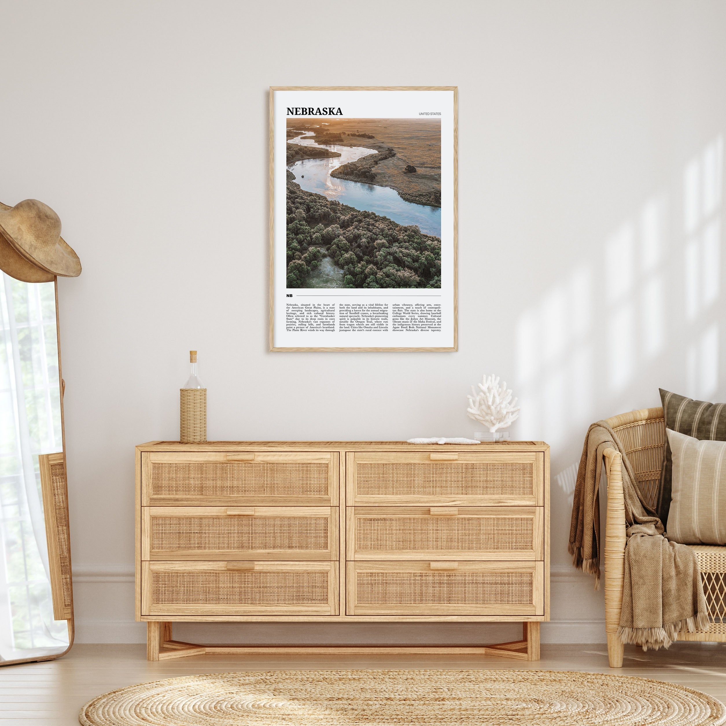 Nebraska Travel Color No 2 Poster