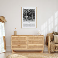 Negril Travel B&W Poster