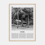 Negril Travel B&W Poster