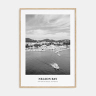 Nelson Bay Portrait B&W Poster