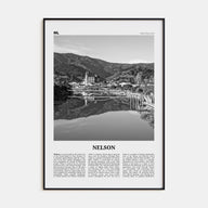 Nelson Travel B&W Poster