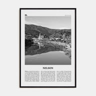 Nelson Travel B&W Poster