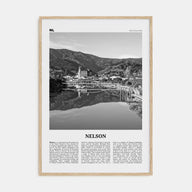 Nelson Travel B&W Poster