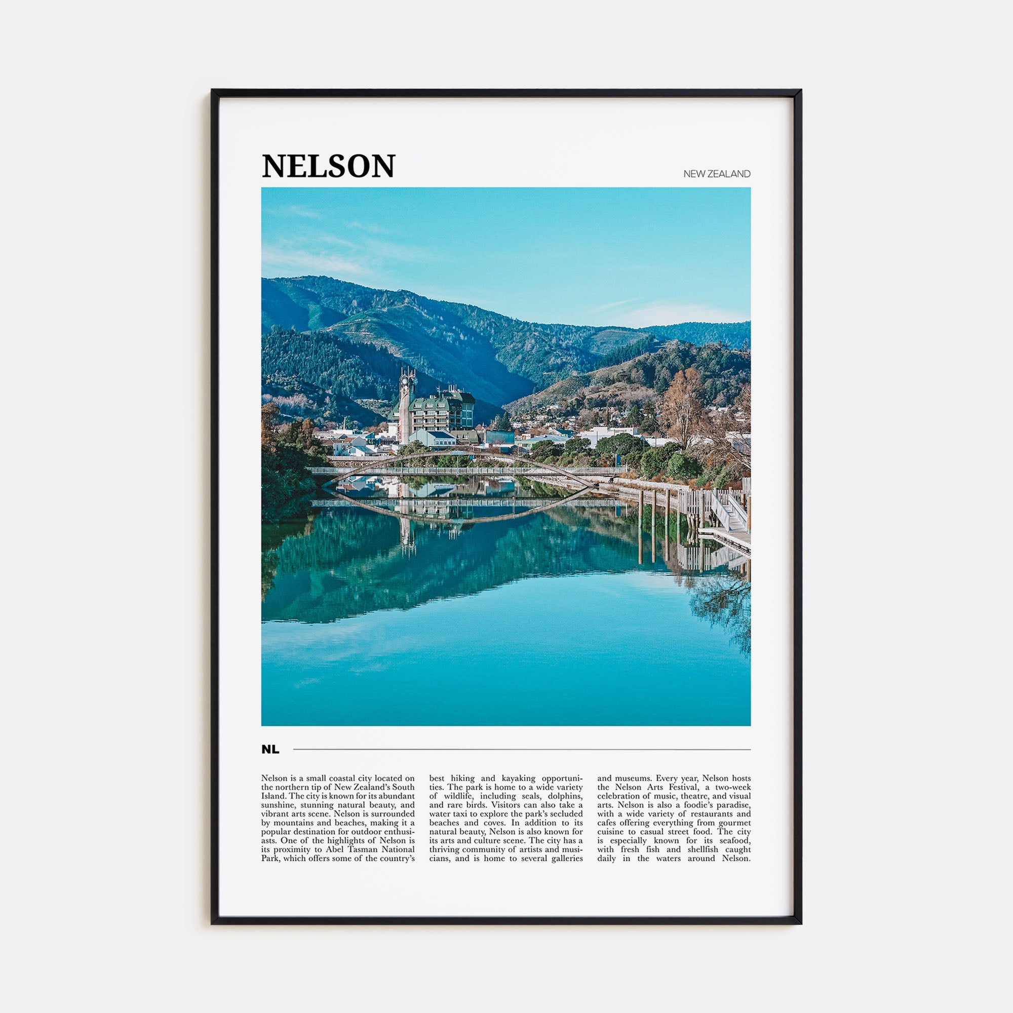 Nelson Travel Color Poster