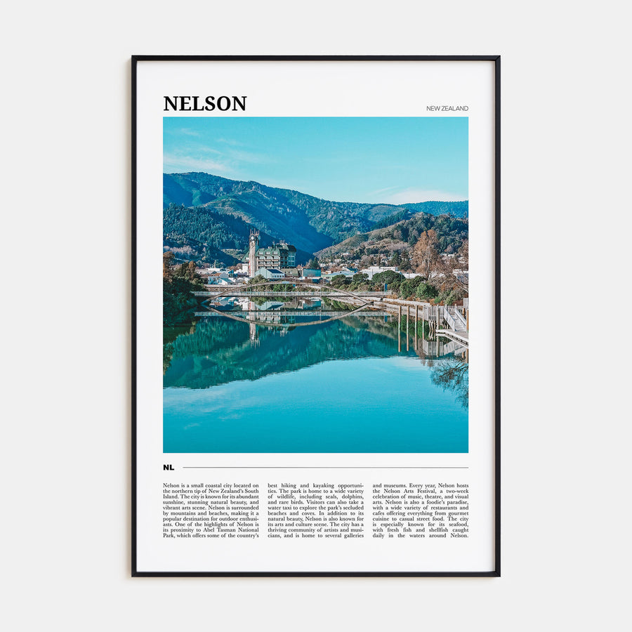Nelson Travel Color Poster