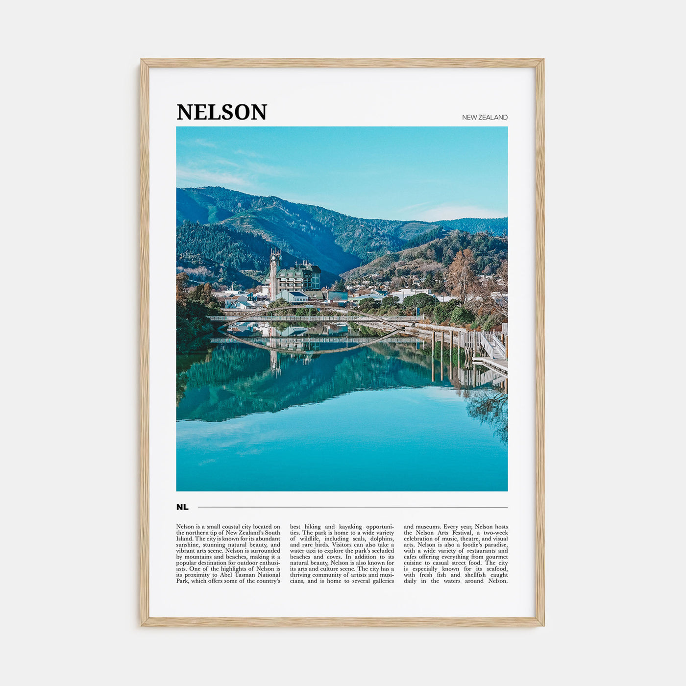 Nelson Travel Color Poster