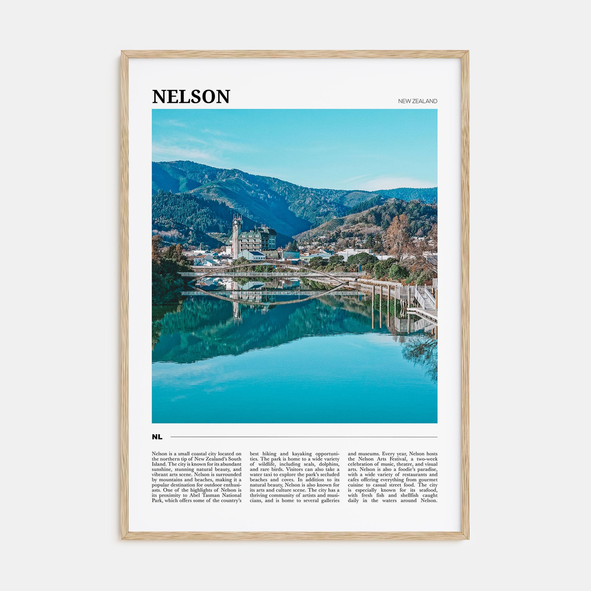 Nelson Travel Color Poster