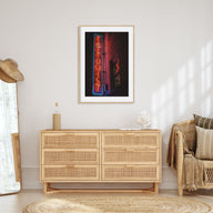 Neon Sign Photo Color No 2 Poster