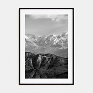 Nepal Photo B&W Poster