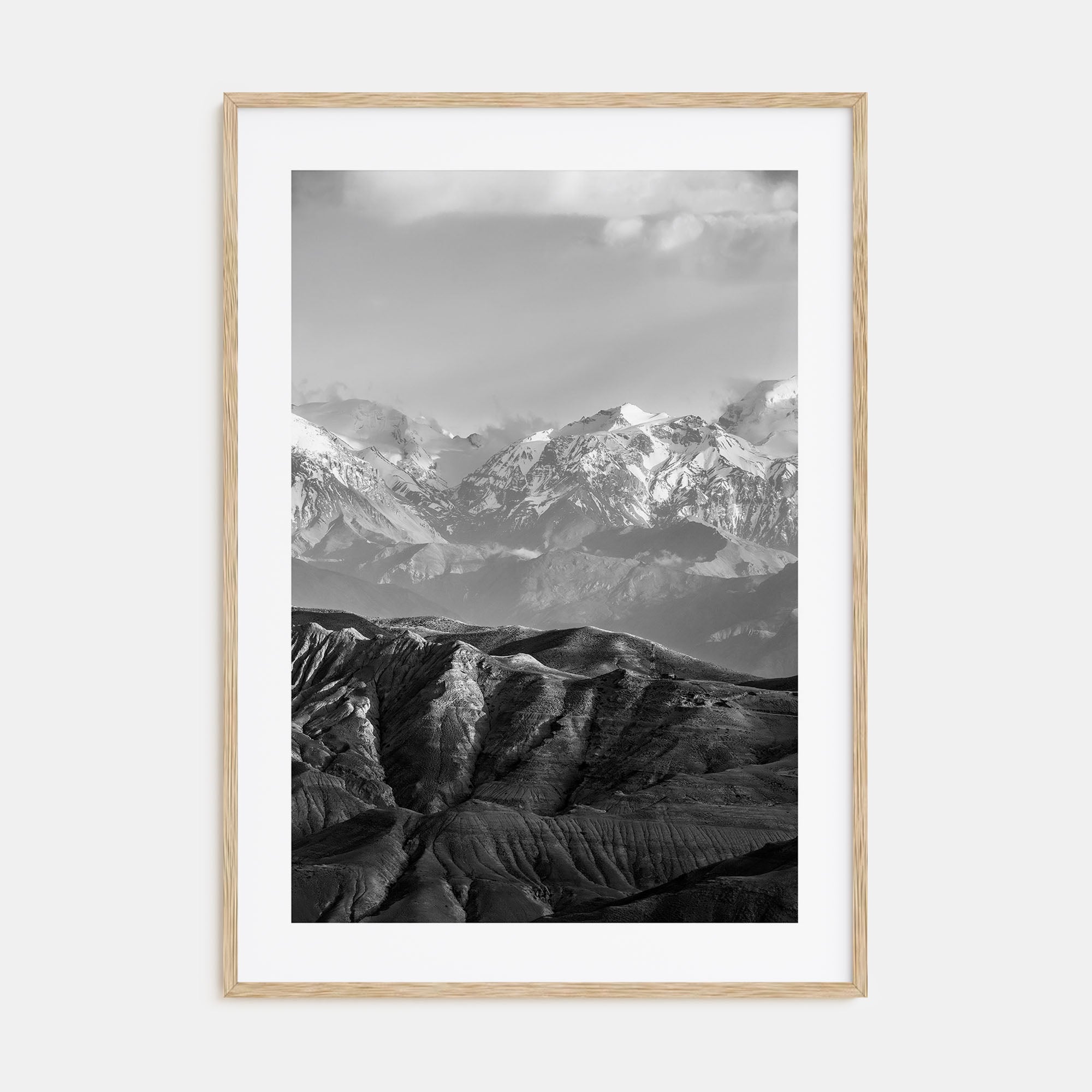 Nepal Photo B&W Poster